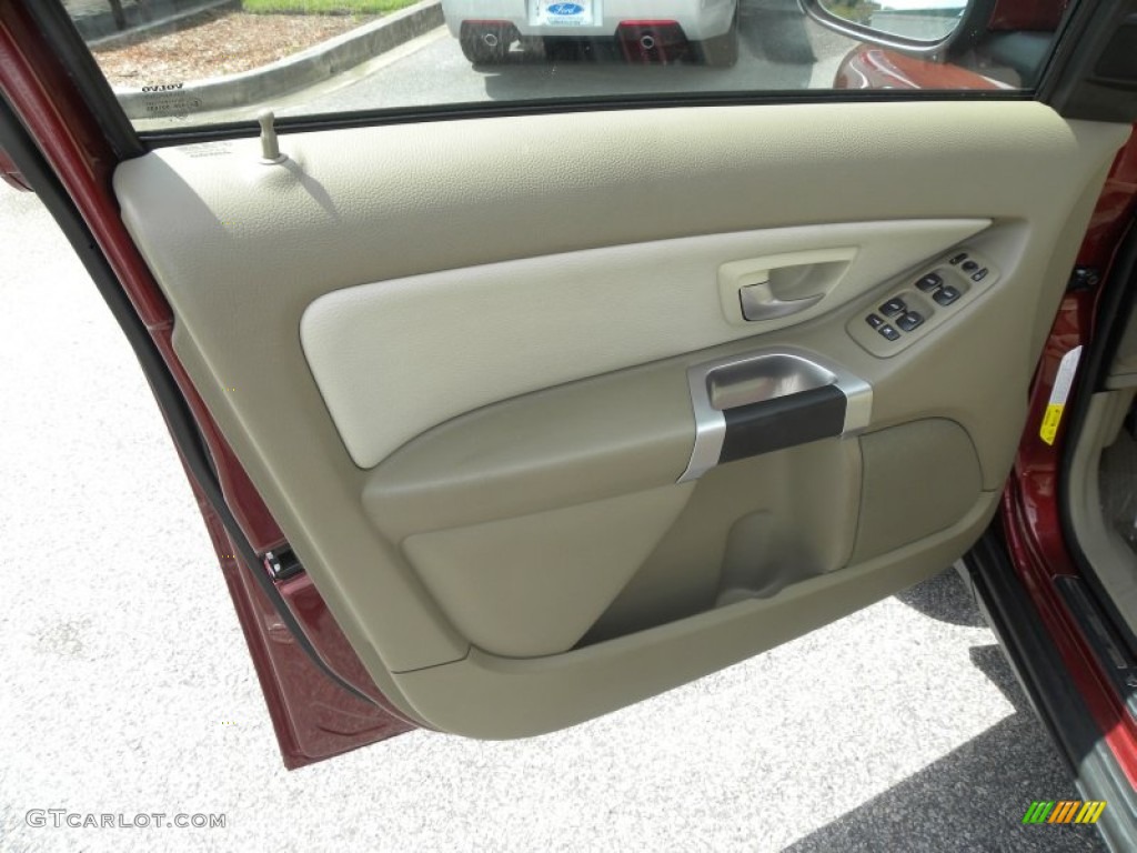 2008 XC90 3.2 - Ruby Red Metallic / Sandstone photo #6