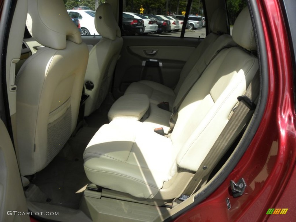 2008 XC90 3.2 - Ruby Red Metallic / Sandstone photo #7
