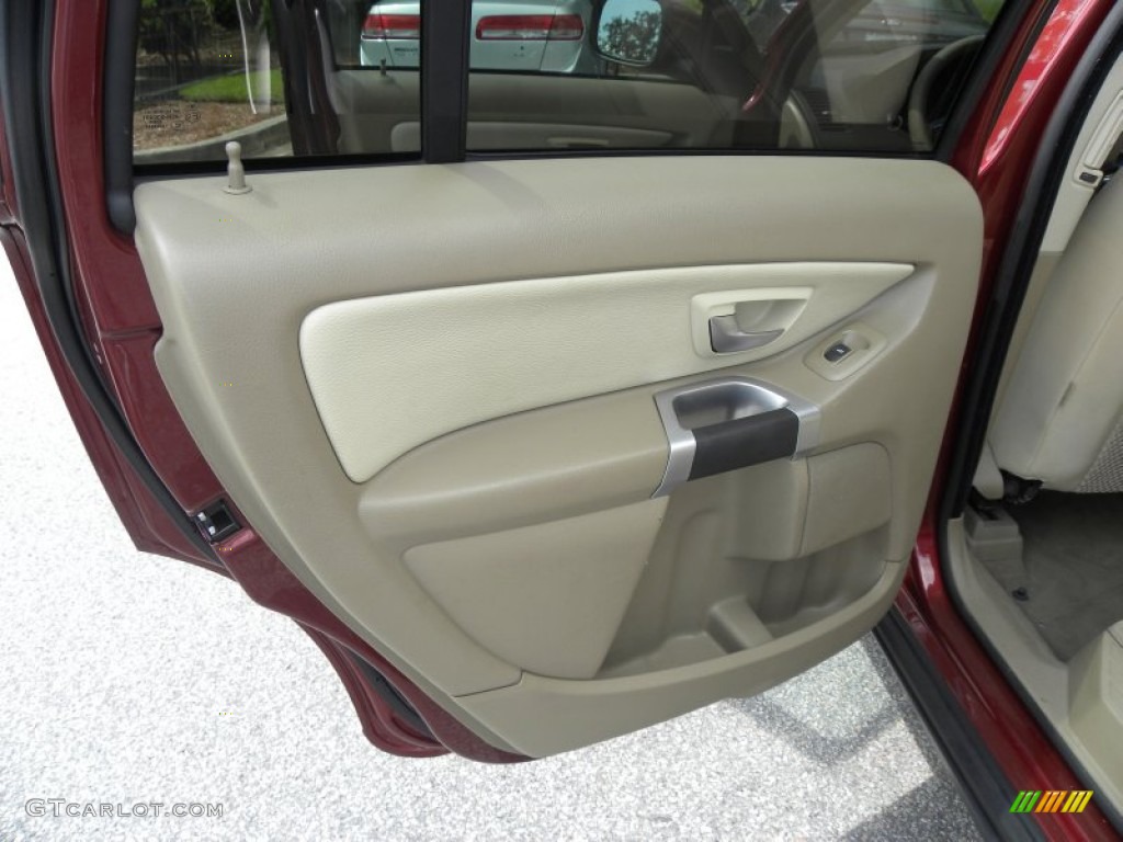 2008 XC90 3.2 - Ruby Red Metallic / Sandstone photo #8