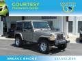 2005 Light Khaki Metallic Jeep Wrangler X 4x4  photo #1