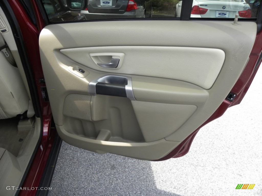 2008 XC90 3.2 - Ruby Red Metallic / Sandstone photo #13