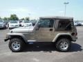 Light Khaki Metallic 2005 Jeep Wrangler X 4x4 Exterior