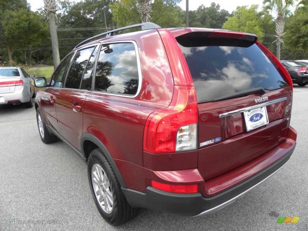 2008 XC90 3.2 - Ruby Red Metallic / Sandstone photo #17