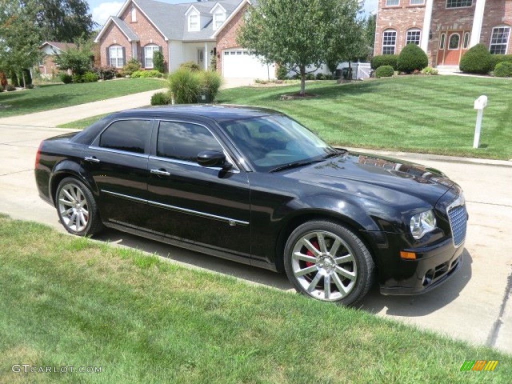Brilliant Black Crystal Pearl 2010 Chrysler 300 SRT8 Exterior Photo #70335786