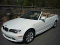 2005 Alpine White BMW 3 Series 325i Convertible  photo #2