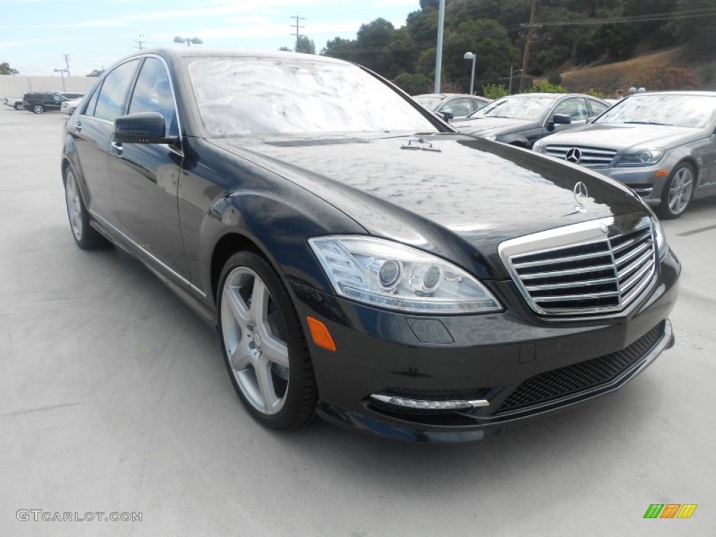 Black 2013 Mercedes-Benz S 550 Sedan Exterior Photo #70336155