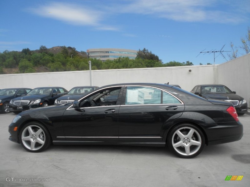 Black 2013 Mercedes-Benz S 550 Sedan Exterior Photo #70336221