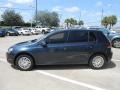 2010 Blue Graphite Metallic Volkswagen Golf 4 Door  photo #4