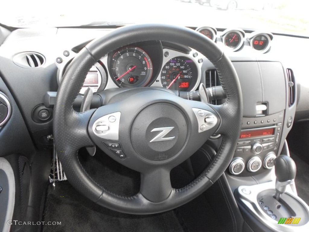 2010 370Z Sport Touring Coupe - Pearl White / Gray Leather photo #16