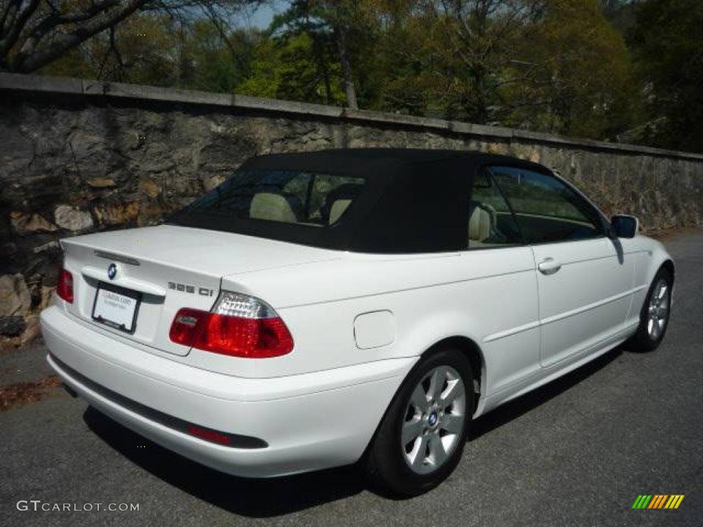 2005 3 Series 325i Convertible - Alpine White / Sand photo #19