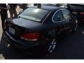 2009 Jet Black BMW 1 Series 128i Coupe  photo #3