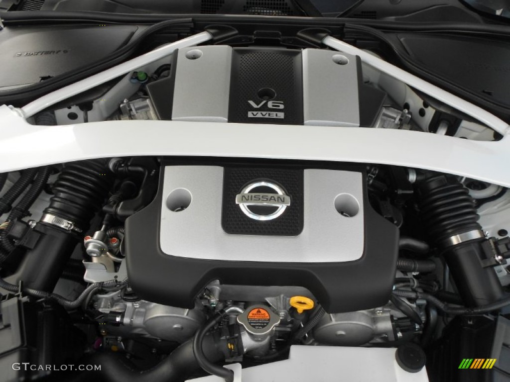 2010 Nissan 370Z Sport Touring Coupe 3.7 Liter DOHC 24-Valve CVTCS V6 Engine Photo #70337430