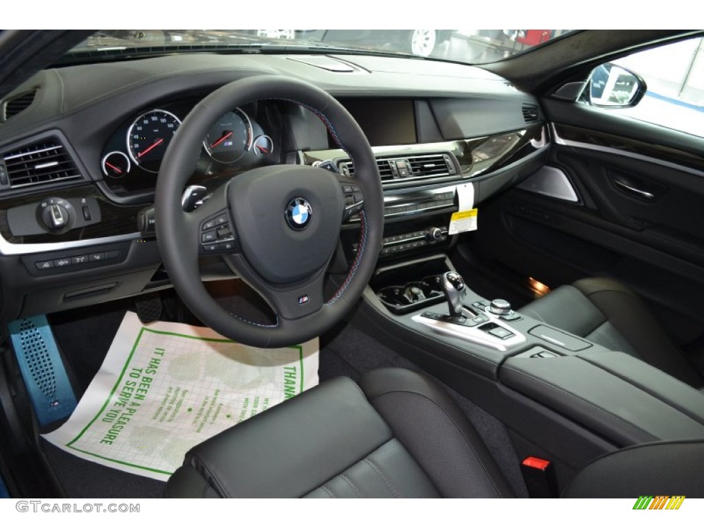 Black Interior 2013 BMW M5 Sedan Photo #70337904