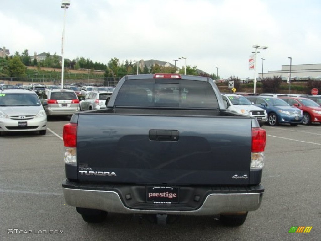 2010 Tundra Double Cab 4x4 - Slate Gray Metallic / Graphite Gray photo #5