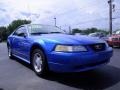 2000 Bright Atlantic Blue Metallic Ford Mustang V6 Coupe #70311098