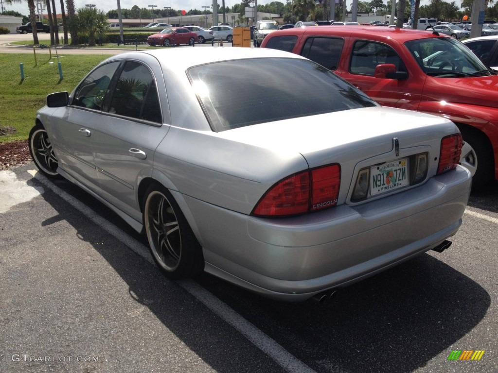 2002 LS V8 - Silver Frost Metallic / Deep Charcoal photo #1