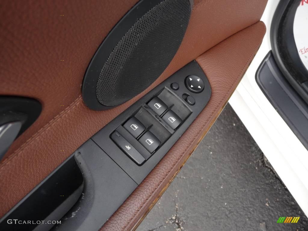 2006 3 Series 325i Sedan - Alpine White / Natural Brown photo #21