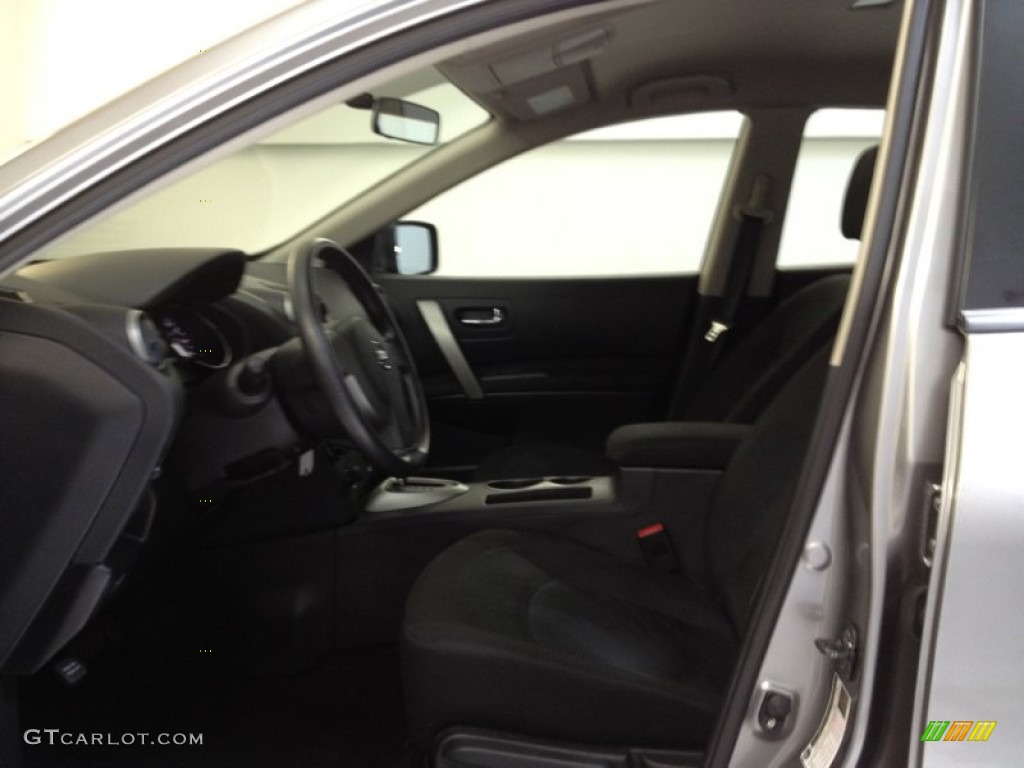 2011 Rogue S AWD - Platinum Graphite / Black photo #15