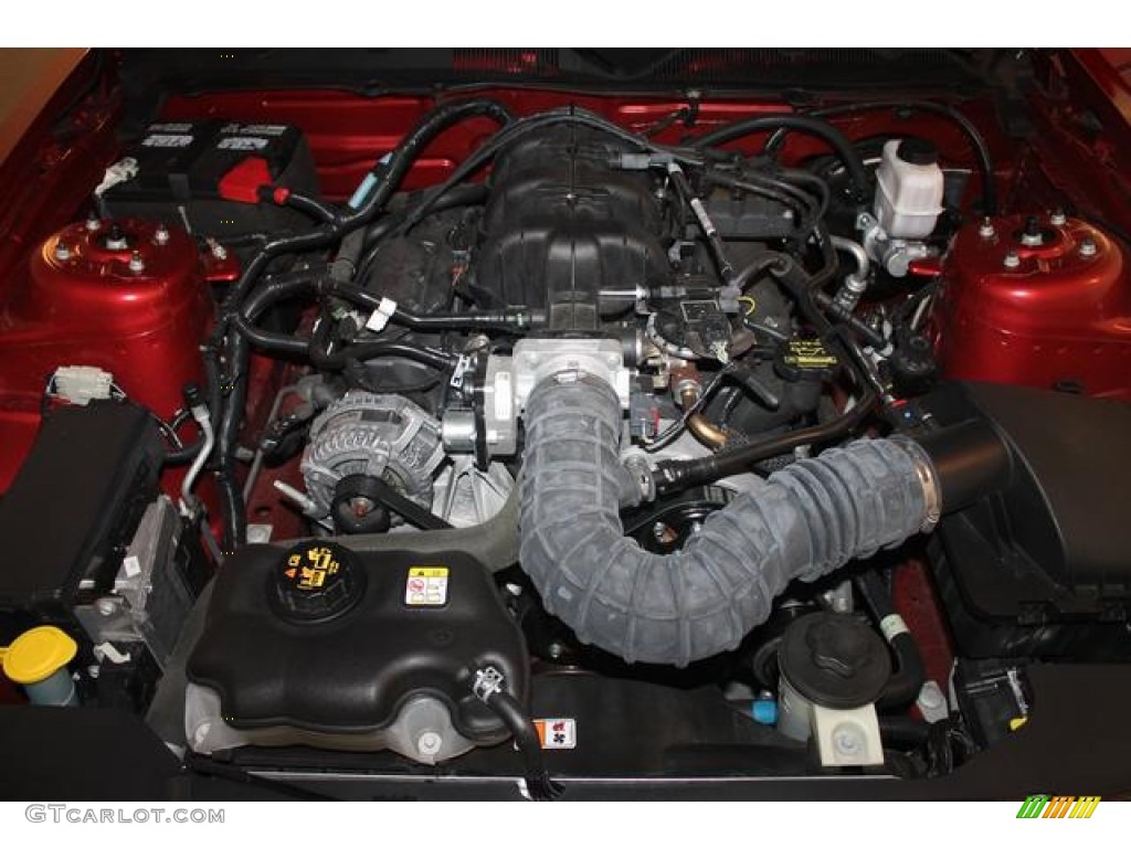 2010 Ford Mustang V6 Premium Coupe 4.0 Liter SOHC 12-Valve V6 Engine Photo #70342854