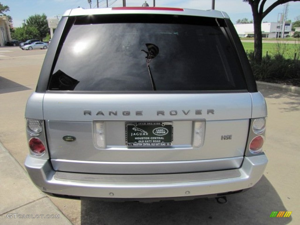 2006 Range Rover HSE - Zambezi Silver Metallic / Charcoal/Jet photo #9