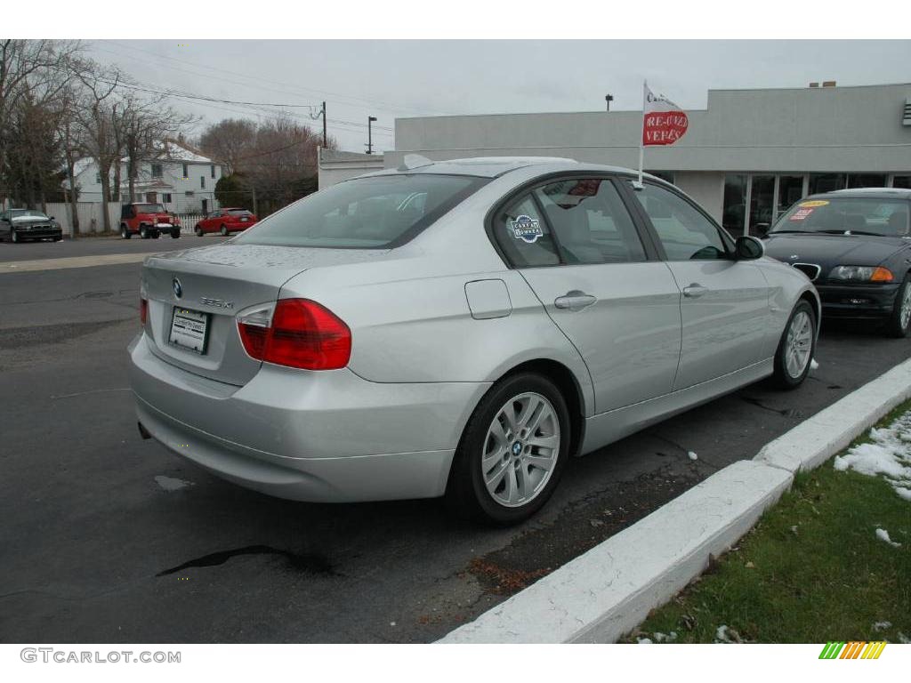 2006 3 Series 325xi Sedan - Titanium Silver Metallic / Gray Dakota Leather photo #5