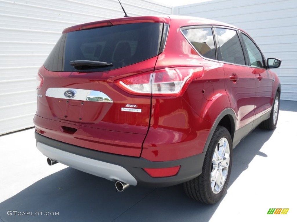 2013 Escape SEL 1.6L EcoBoost - Ruby Red Metallic / Charcoal Black photo #3