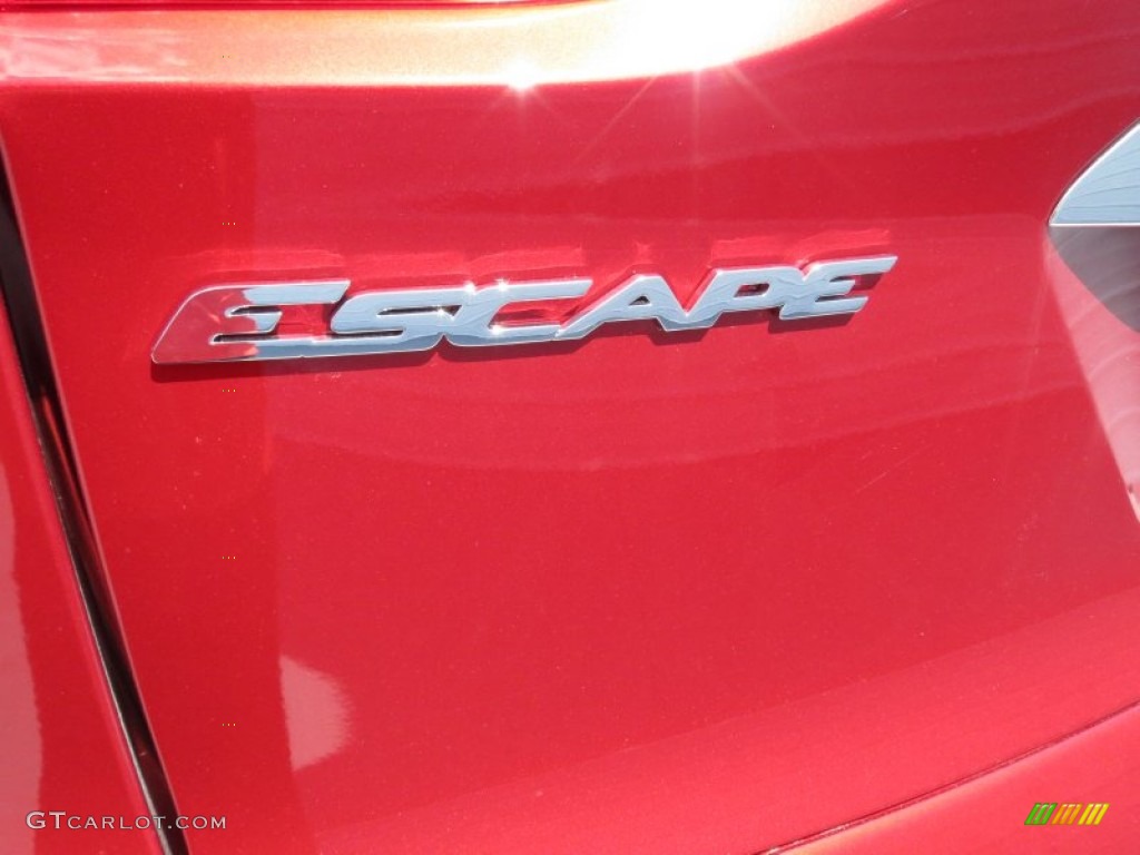 2013 Escape SEL 1.6L EcoBoost - Ruby Red Metallic / Charcoal Black photo #12
