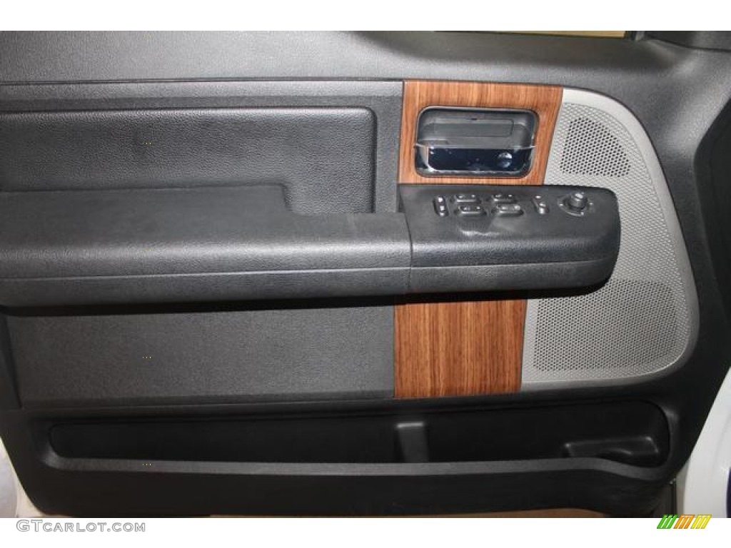 2004 F150 Lariat SuperCab 4x4 - Oxford White / Black photo #23