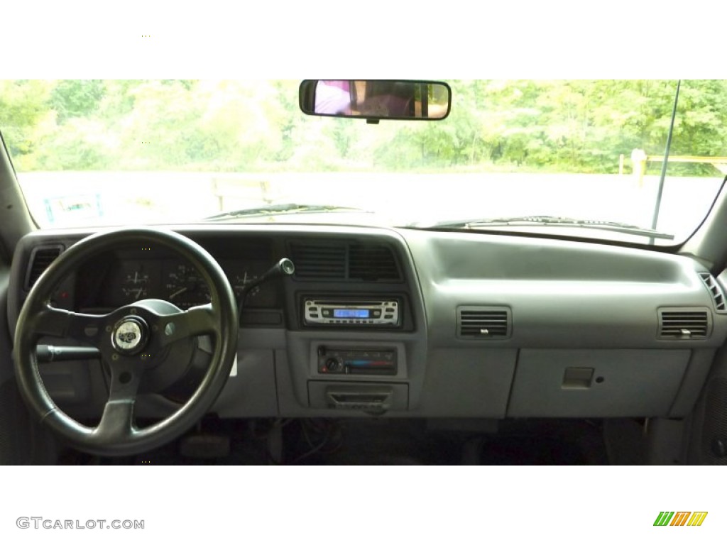 1994 Ford Ranger XL Regular Cab Grey Dashboard Photo #70343529