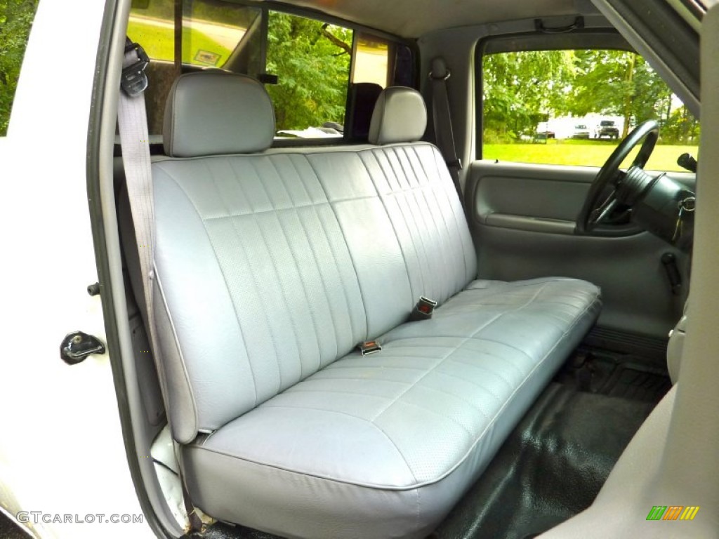 Grey Interior 1994 Ford Ranger XL Regular Cab Photo #70343613