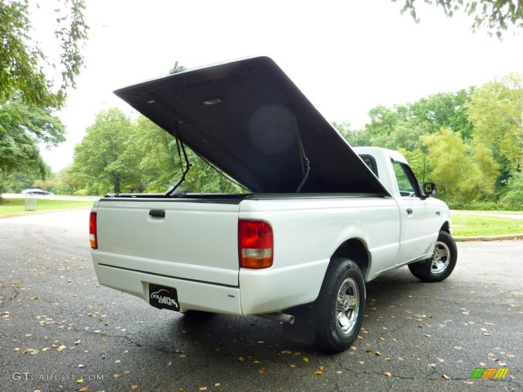 1994 Ranger XL Regular Cab - Oxford White / Grey photo #21