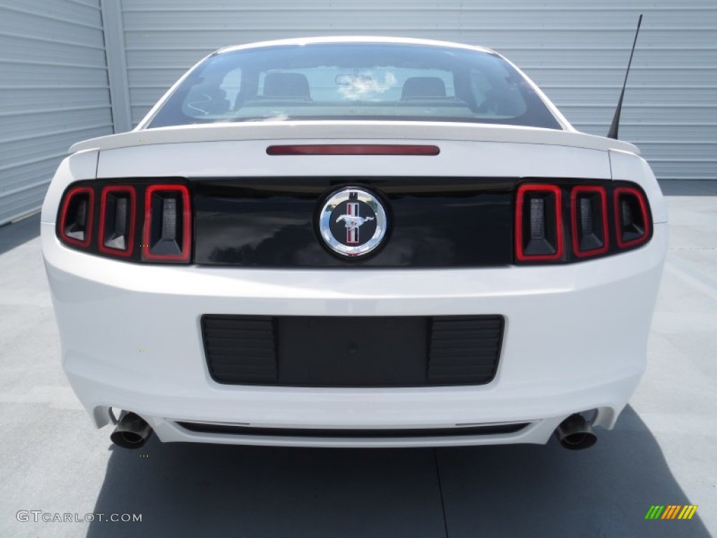 Performance White 2013 Ford Mustang V6 Coupe Exterior Photo #70344549