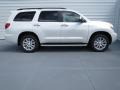 2012 Blizzard White Pearl Toyota Sequoia Platinum  photo #2