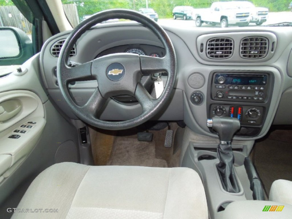 2008 TrailBlazer LS - Graystone Metallic / Light Gray photo #16