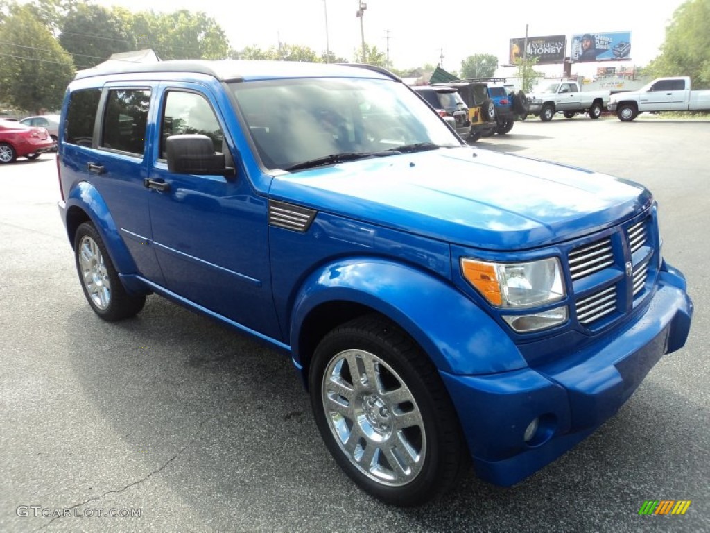 2007 Nitro R/T 4x4 - Electric Blue Pearl / Dark Slate Gray photo #24