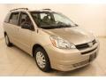 2004 Desert Sand Mica Toyota Sienna LE  photo #1
