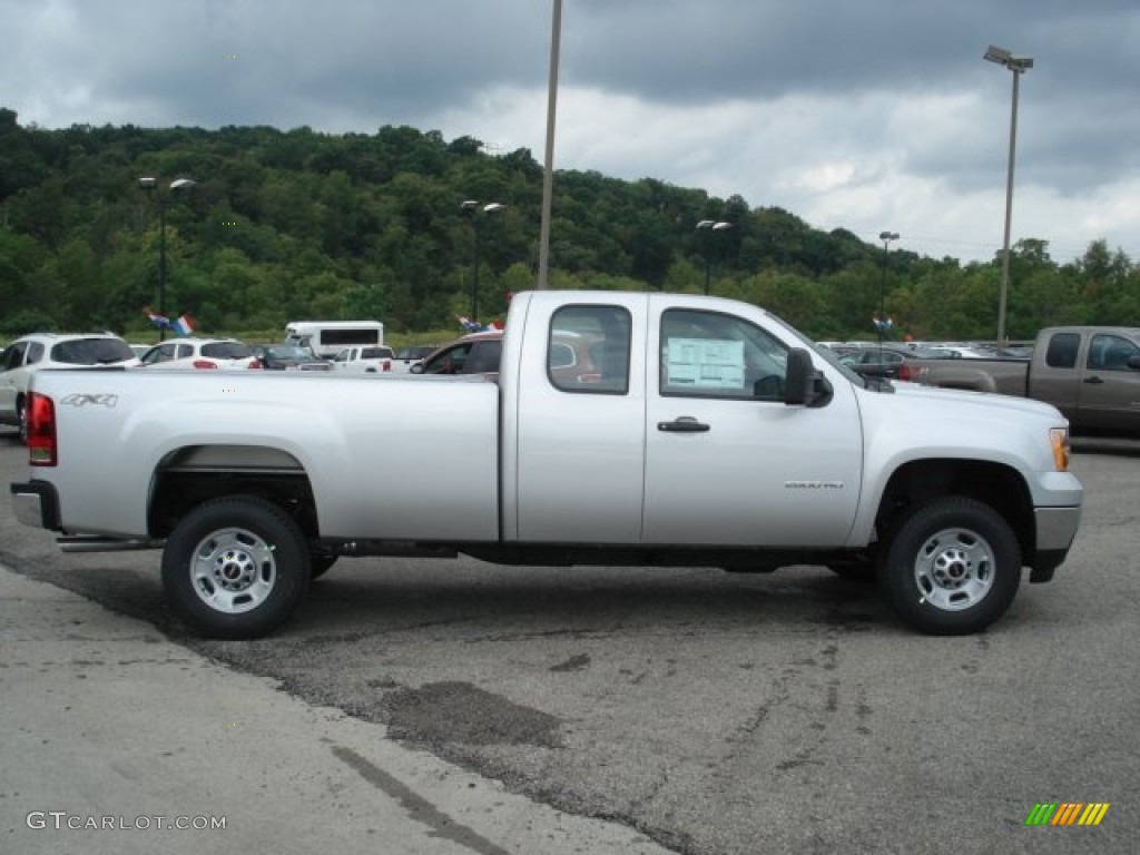Quicksilver Metallic 2013 GMC Sierra 2500HD Extended Cab 4x4 Exterior Photo #70348896