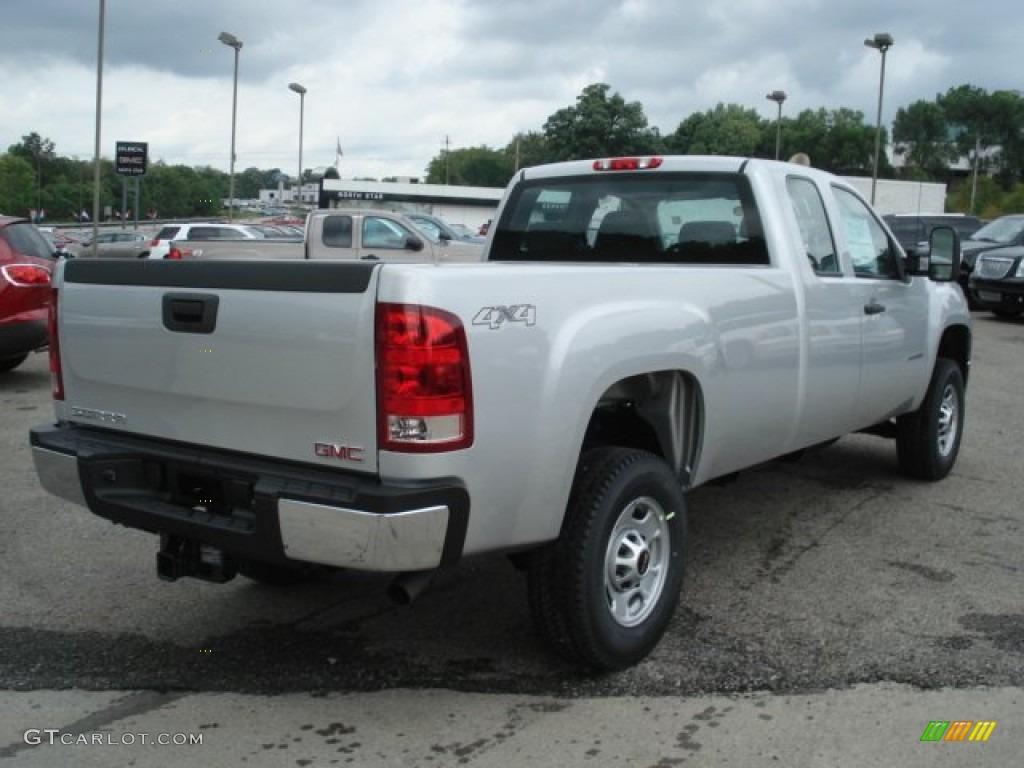 Quicksilver Metallic 2013 GMC Sierra 2500HD Extended Cab 4x4 Exterior Photo #70348902