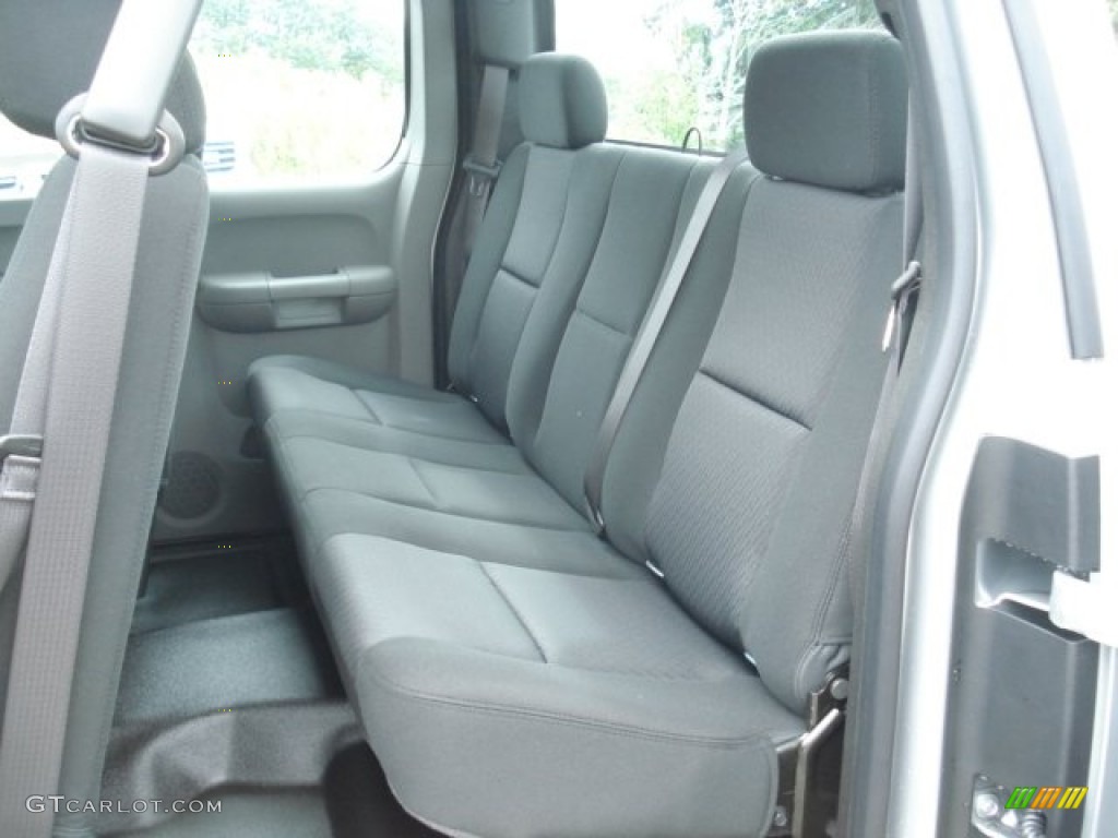 2013 GMC Sierra 2500HD Extended Cab 4x4 Rear Seat Photo #70348947