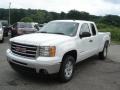 2013 Summit White GMC Sierra 1500 SLE Extended Cab 4x4  photo #2