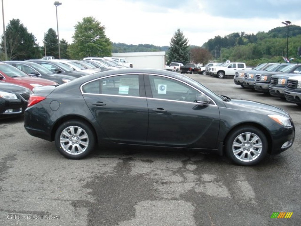 Smoky Gray Metallic 2012 Buick Regal Standard Regal Model Exterior Photo #70349851