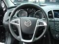 2012 Buick Regal Ebony Interior Steering Wheel Photo
