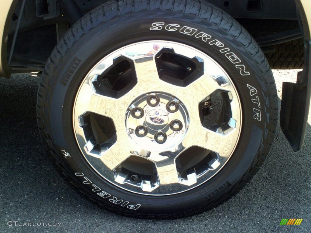 2011 Ford F150 Lariat SuperCrew 4x4 Wheel Photo #70350429