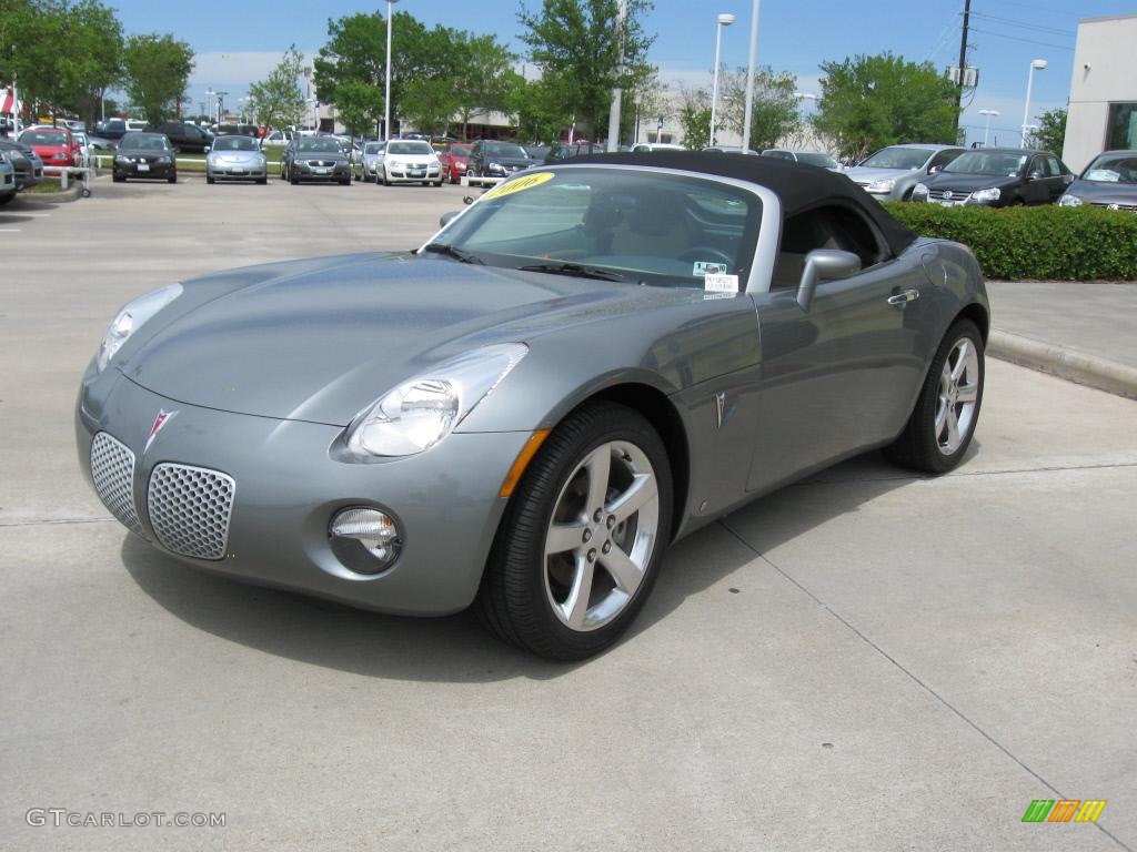 2006 Solstice Roadster - Sly Gray / Steel/Sand photo #5