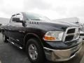 2010 Brilliant Black Crystal Pearl Dodge Ram 1500 SLT Quad Cab 4x4  photo #4