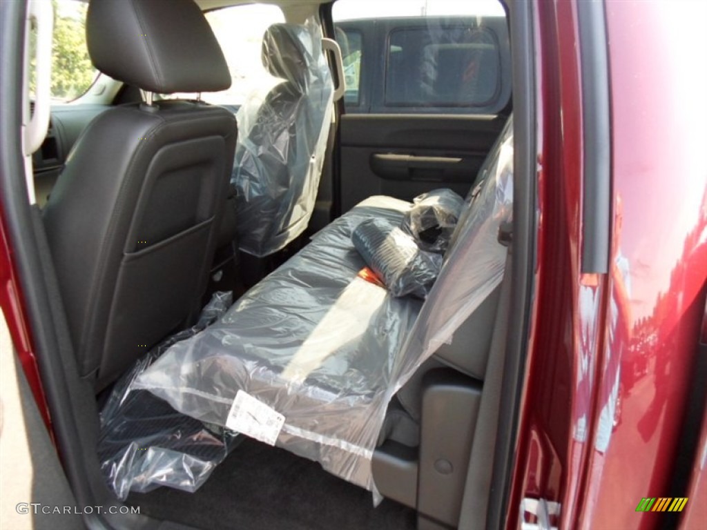 2013 Sierra 1500 SLE Crew Cab 4x4 - Sonoma Red Metallic / Ebony photo #5