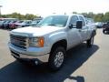 Quicksilver Metallic 2012 GMC Sierra 2500HD SLE Extended Cab 4x4