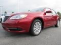 Deep Cherry Red Crystal Pearl 2013 Chrysler 200 Touring Sedan Exterior