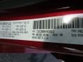  2013 200 S Sedan Deep Cherry Red Crystal Pearl Color Code PRP