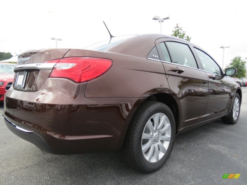 Deep Auburn Pearl 2013 Chrysler 200 Touring Sedan Exterior Photo #70353959